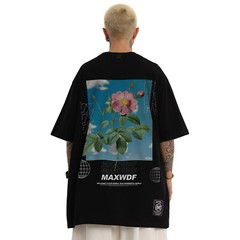 MFCT Men’s Streetwear Artwork Graphic Tee Crewneck Half Sleeves T-shirt