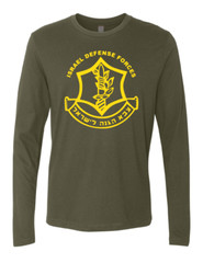 Israeli Army Israel Long sleeve T-shirt IDF (Israeli Defense force )military