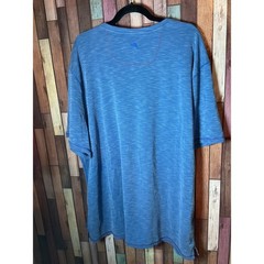 Tommy Bahama IslandZone BlueT-shirt V-neck Design Textured Fabric Men’s XXXL