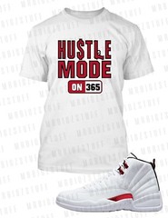 Hustle Mode 365 Sneaker J12 Twist Tee Shirt Grey Stone 8XL Hip Sport Big Tall