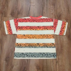 VTG Permit Men Small Shirt Boxy Surf Skate Striped Aztec Ocean Pacific OP Sport