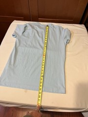 Under Armour Men’s T-Shirt Medium – Light Blue Polyester Cotton Spandex – NWT
