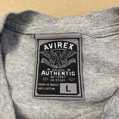 VINTAGE Avirex Shirt Adult Large Gray Hip Hop Rap Rapper Grunge Skater Y2K Mens
