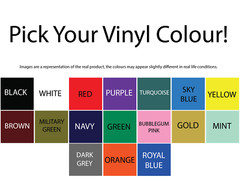 Personalised / Custom T-Shirt with Your Text Printed TShirt Unisex Vinyl