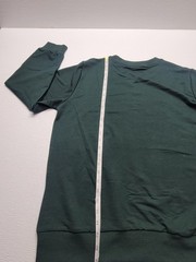 Christmas Tree Shirt Women’s XL Green Plaid Holiday Graphic Long Sleeve