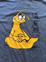UC Santa Cruz UCSC Zen Banana Slug T Shirt ADULT Medium M Heather Gray