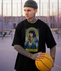 Saint Mia T-Shirt, 90s T Shirt, Movie Quotes, Cool Aesthetic Art Tee, Unisex Tee