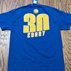 Stephen Curry Golden State Warriors Majestic SHIRT (Medium) NWT Basketball Steph