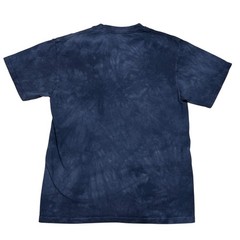 The Mountain Cutie Pie Kitten T-Shirt Size M Tie-Dye Blue Eye Cat Face