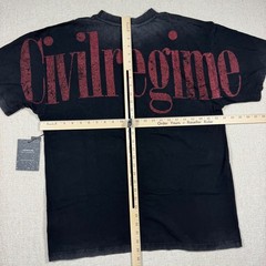 Civil Regime Star Wars Padme Chaos American Classic Oversized Tee Vintage Black