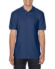New Mens Pique Polo Shirt Short Sleeve Plain Tee Top Work Casual Cotton Blend RR