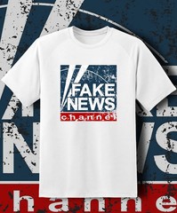 Fake News Channel Shirt – Adult & Youth sizes up to 6XL Fast Ship!!