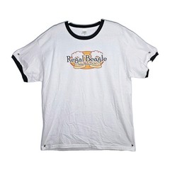 Regal Beagle Ringer T-Shirt Men’s XL Threes Company Santa Monica TV CafePress