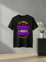 Unisex Ghost Hunter Paranormal Spirit Hunt Halloween EVP Graphic TShirt Gift Tee