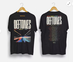 NEW!!! Deftones 2025 North American Tour Black T-Shirt S to 5X fan gift
