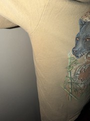 VTG Cincinnati Zoo Tan Big Cat T-Shirt Size XL