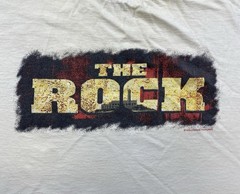 Vintage 1996 The Rock Movie Promo T Shirt XL Nicolas Cage Sean Connery A1