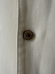Jos A Bank Men’s 100% Silk Button Up Short Sleeve Cream Ivory Shirt Large
