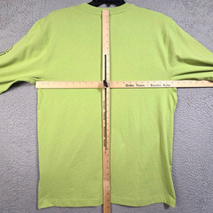 CARHARTT Heavyweight Shirt Mens Medium Green Long Sleeve Outdoor Spellout NWT
