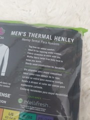 Fruit Of The Loom 2019 Men’s Thermal Henley XL/XG