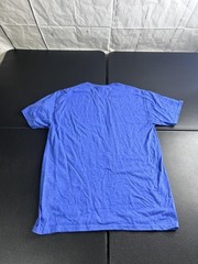 Tuxedo Shirt Mens Medium Blue Graphic Novelty Costume Tee Fruit of the Loom