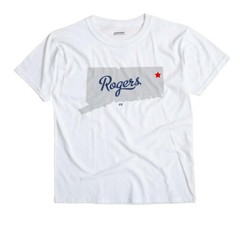 Rogers Connecticut CT T-Shirt MAP