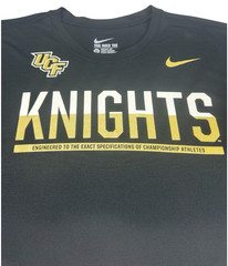 Men’s Nike Black UCF Knights Sideline Dri‑Fit Legend LS Tee – Style M‑22419 – XL