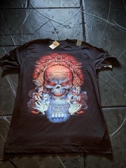 NWT Universal Halloween Horror Nights Menacing Skull Tee Bundle 4pc