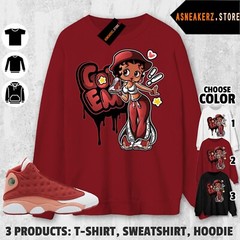 Shirt To Match Jordan 13 Dune Red Sneaker Matching Tee Got Em Betty T-Shirt