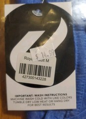 Pure Hockey Classic Tee 1.0 – Royal Heather Blue – Adult Men’s Size M Medium