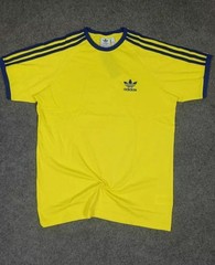 MEN’S ADIDAS ORIGINALS SHORT SLEEVE CREW NECK THREE STRIPE T-SHIRT