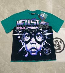 Hell Studios star character print Men’s Fashion Style Short Sleeve T-shirt