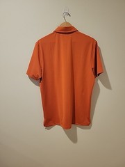 NWT Adidas Golf Ultimate 365 Polo Shirt Sz M Orange Performance Stretch Athletic
