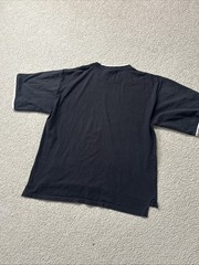 Double Lined Black T Shirt Vintage 1980’s Single Stitch MacGregor XL Made in USA