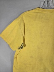 Volcom Shirt Mens Medium Yellow Embrace Change Logo Graphic Skate Tee Streetwear