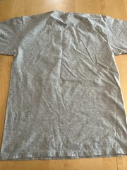 MV SPORT NATIONAL T SHIRT SZ M LOUIS UNIVERSITY GREY & NAVY BLUE
