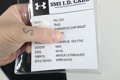 New Sample Under Armour Team Issued Texas Tech University Track Jersey Singlet