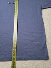Oakley Silicone Software T-Shirt Mens XL Navy Blue Short Sleeve Gorpcore Vtg