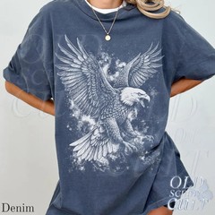 Bald Eagle Vintage Graphic Comfort Tee