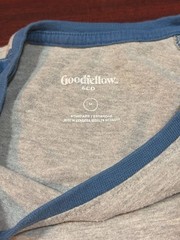 Goodfellow & Co Men’s Long-Sleeve Raglan Baseball T-Shirt
