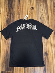 Ecko Unltd. Black Logo Graphic Print Crew Neck Cotton Knit T-Shirt Men L