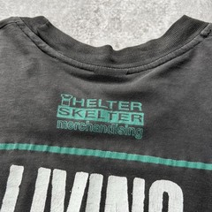 80S90S Living Color Band T-Shirt Auslander L Xl No.yp837
