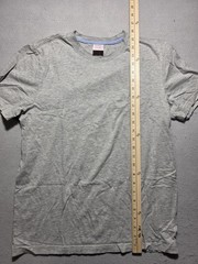 Brooks Brothers Men Medium Gray Supima Cotton Embroidered Golden Fleece T-Shirt