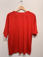 Vintage 80s Hang Ten T Shirt Red Pocket Made In USA Large