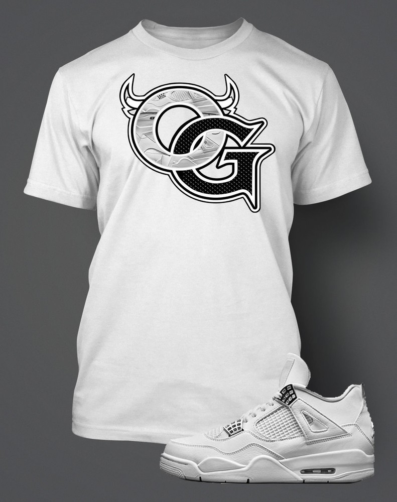 OG Sneaker Tee Shirt to Match AIR J4 PURE MONEY Graphic Street Wear Tshirt