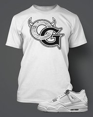 OG Sneaker Tee Shirt to Match AIR J4 PURE MONEY Graphic Street Wear Tshirt