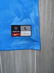 Nike x NOCTA Distant Regards Jersey Sz L Blue Yellow Brand New, DS