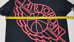 JORDAN 1 JUMPMAN WINGS OUTFIT SHIRT + SHORTS SET WHITE BLACK INFRARED (SIZE XL)