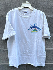 VTG Capri Sun Liquid Cool Promo Graphic Short Sleeve T Shirt White – Large