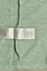 Lucky Brand Men’s V Neck T Shirt Short Sleeve Green Linen Blend Size 3XL NEW
